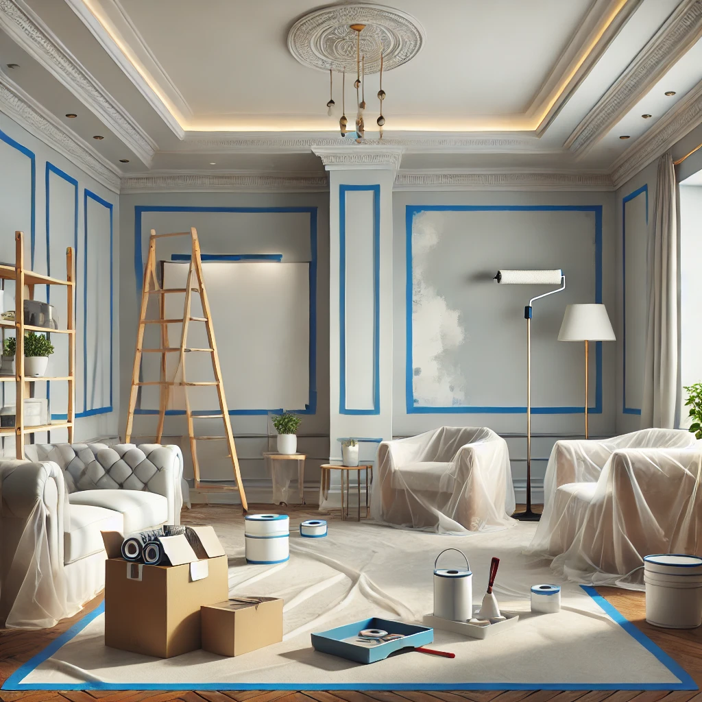 Interior Wall Painting: A Step-by-Step Guide for a Flawless Finish - A ...